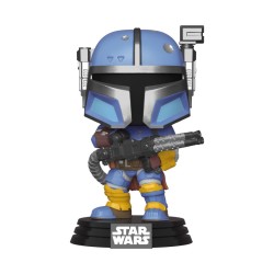 Star Wars The Mandalorian Figurine POP! TV Vinyl Heavy Infantry Mandaloria 9 cm