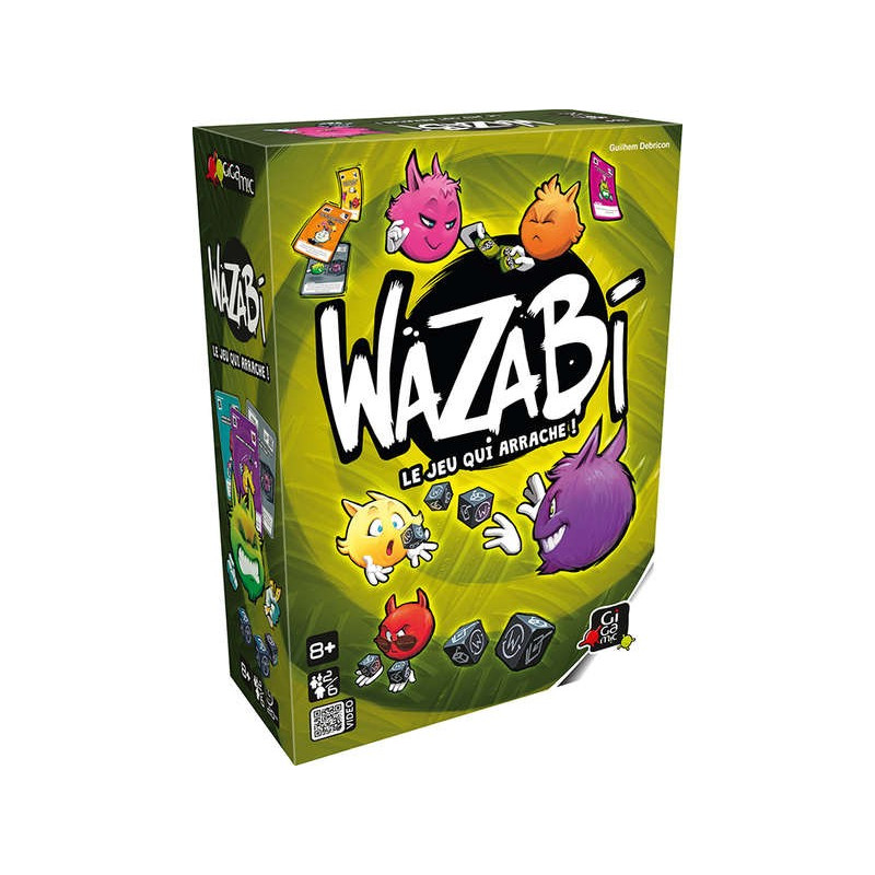 jeu : Wazabi
éditeur : Gigamic
version française