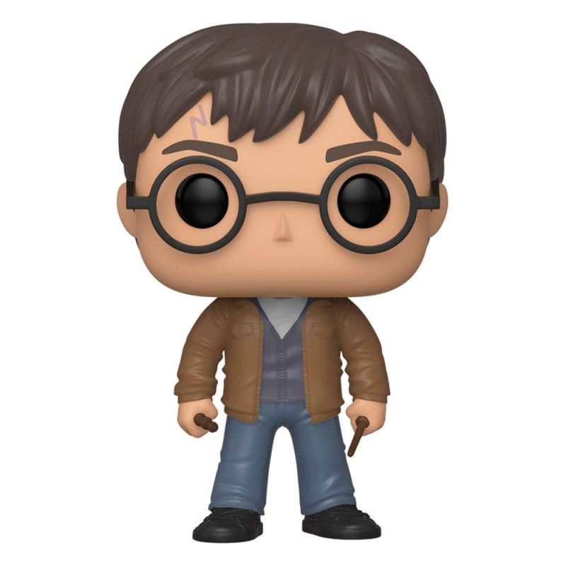 Harry Potter POP! Movies Vinyl figurine Harry w/2 Wands Exclusive 9 cm  | 0889698473453