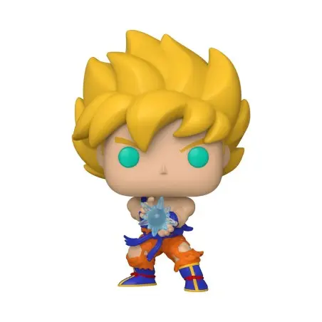 Dragon Ball Z Figurine POP! Animation Vinyl SS Goku w/ Kamehameha Wave 9 cm | 0889698486606