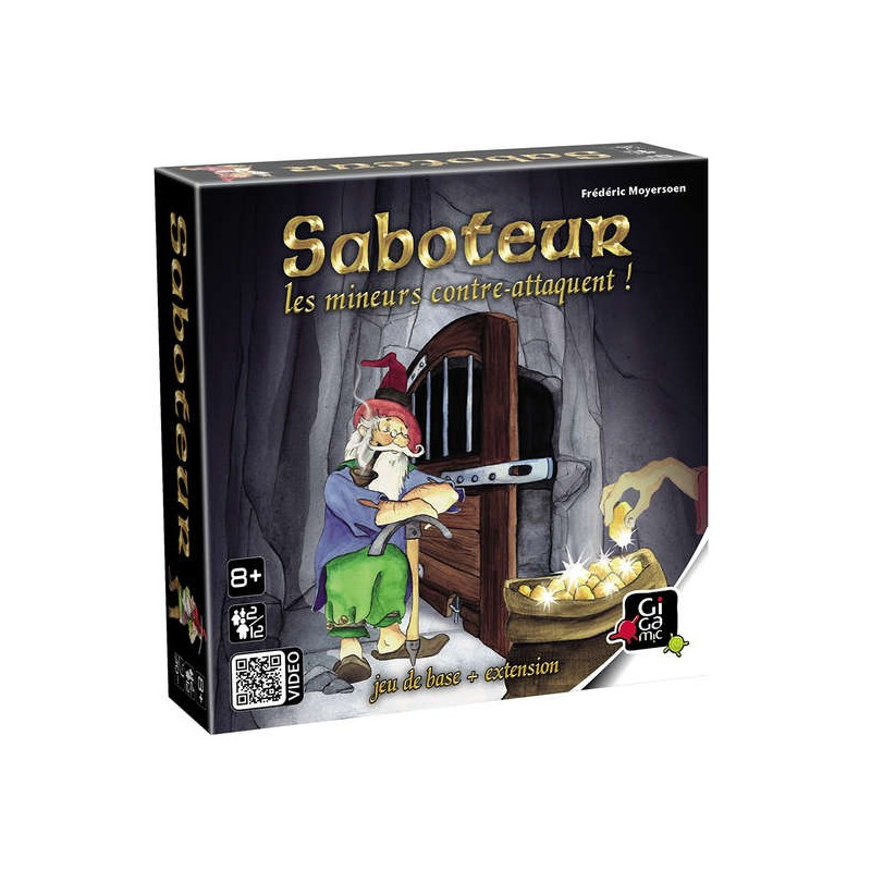 Spel: Saboteur II - De mijnwerkers slaan terug!
Uitgever: Gigamic
Engelse versie