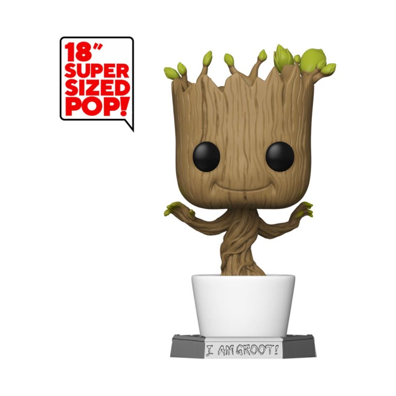 Guardians of the Galaxy Figurine POP! Marvel Vinyl Super Sized Dancing Groot 46 cm | 0889698500944