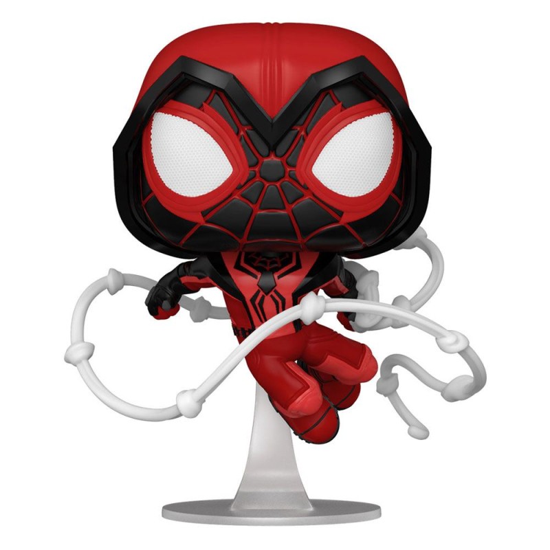 Marvel's Spider-Man POP! Games Vinyl figurine Miles Morales Red Suit 9 cm | 0889698501552