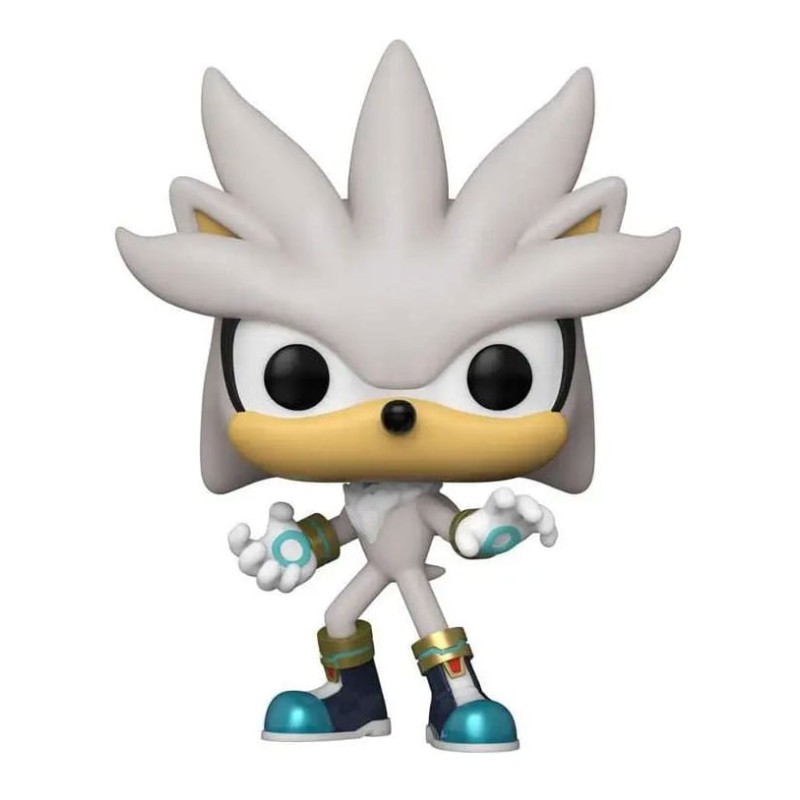 Sonic The Hedgehog POP! Games Vinyl Figurine Silver The Hedgehog(GW) 9 cm | 0889698522496