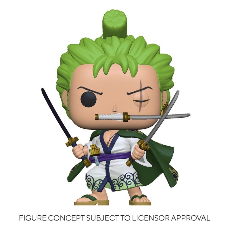 One Piece POP! Television Vinyl figurine Roronoa Zoro 9 cm | 0889698544627