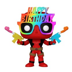 Deadpool POP! Marvel Vinyl figurine 30th Birthday Glasses Deadpool 9 cm