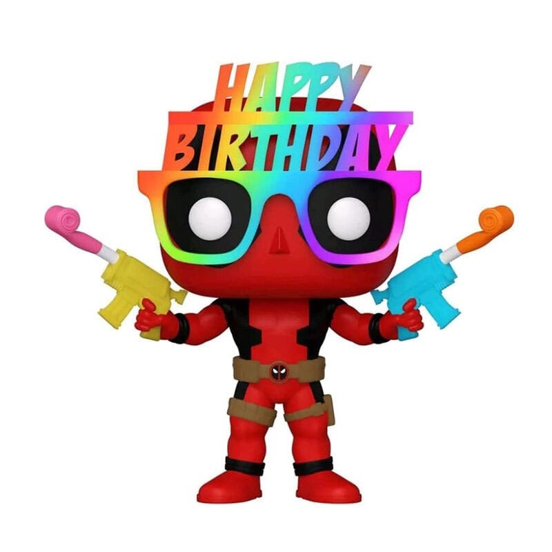 Deadpool POP! Marvel Vinyl figurine 30th Birthday Glasses Deadpool 9 cm | 0889698546874