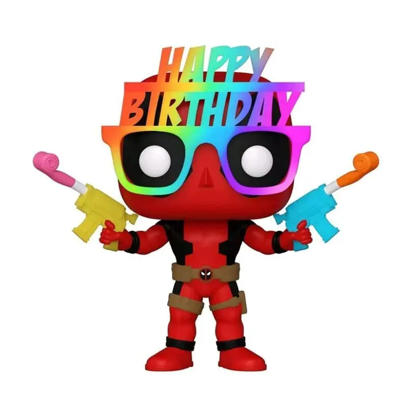 Deadpool POP! Marvel Vinyl figurine 30th Birthday Glasses Deadpool 9 cm | 0889698546874