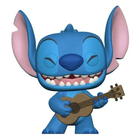 Lilo & Stitch POP! Disney Vinyl figurine Stitch w/Ukelele 9 cm | 0889698556156