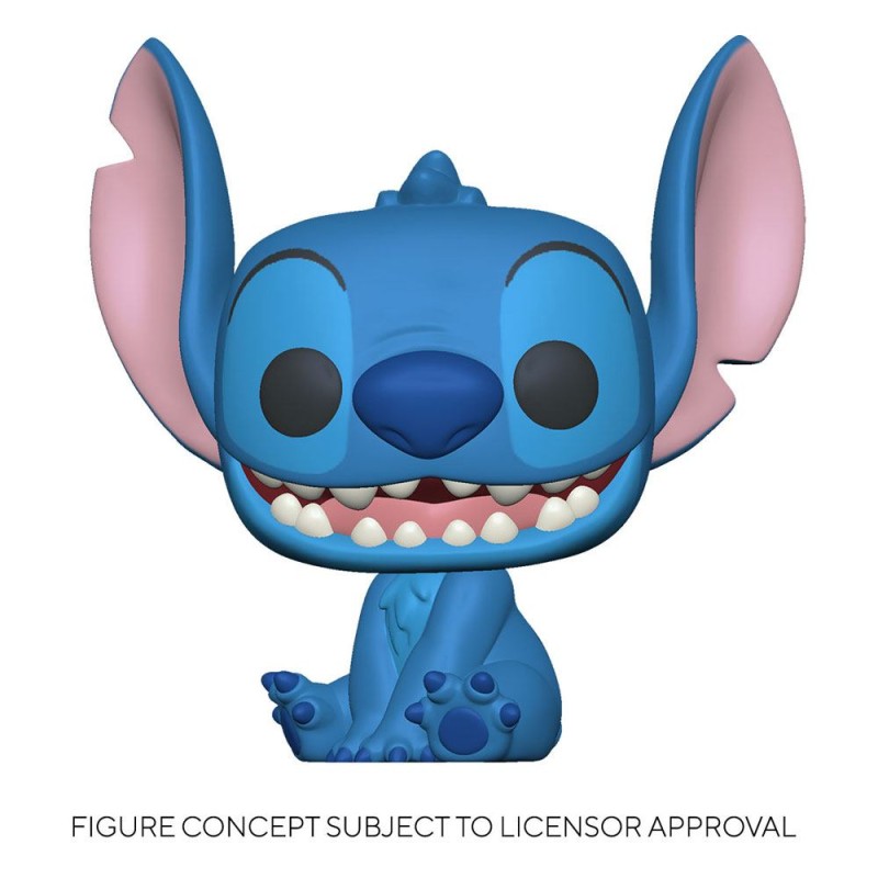 Lilo & Stitch POP! Disney Vinyl figurine Smiling Seated Stitch 9 cm | 0889698556170