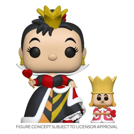 Alice au pays des merveilles Figurine POP! & Buddy Vinyl Queen w/King 9 cm | 0889698557405