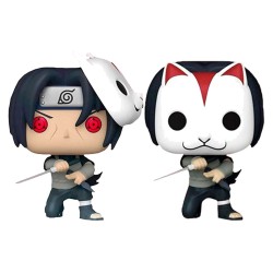 Naruto POP! assortiment Animation Vinyl figurine Anbu Itachi w/Chase 9 cm (6)