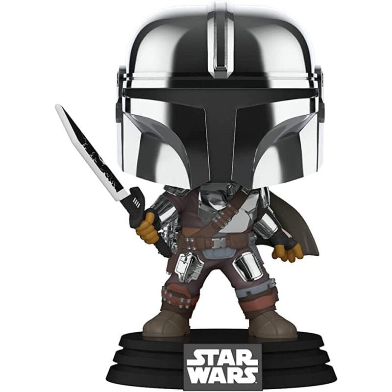 Star Wars: Mandalorian POP! Vinyl figurine MandoW/DrkSabr(GW/MT) 9 cm | 0889698587976