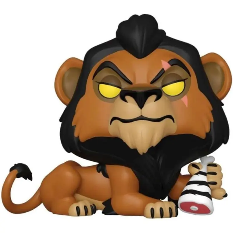 Le Roi lion POP! Disney Vinyl figurine Scar w/Meat 9 cm | 0889698589345