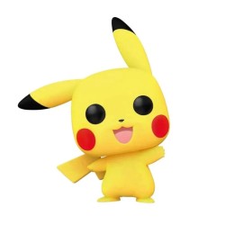 Pokémon POP! Games Vinyl figurine Pikachu Waving (Flocked) 9 cm