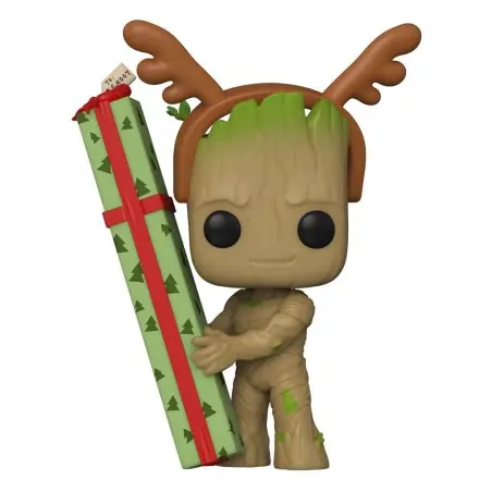 Guardians of the Galaxy Holiday Special POP! Heroes Vinyl figurine Groot 9 cm | 0889698643320