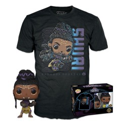 Black Panther Legacy POP! & Tee set figurine et T-Shirt Shuri (M)