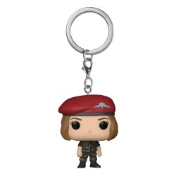 Stranger Thingsprésentoir porte-clés Pocket POP! Vinyl Hunter Robin 4 cm (12)