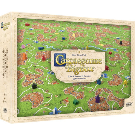 spel: Carcassonne - Big Box
Uitgever: Zman Games
Engelse versie