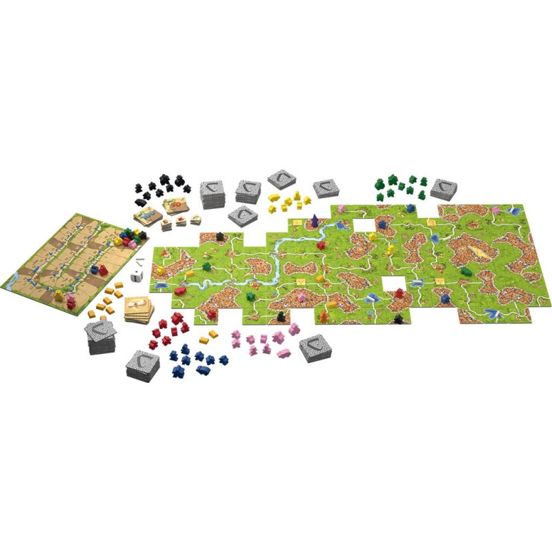 jeu : Carcassonne - Big Box
éditeur : Zman Games
version française