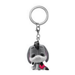 Disney 2022 présentoir porte-clés Pocket POP! Vinyl Eeyore w/heart (FL) 4 cm (12)