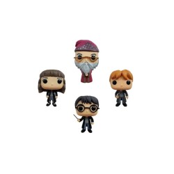 Harry Potter pack 4 figurines POP! Movies Vinyl W1 9 cm