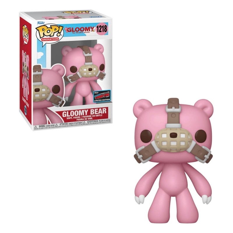 Gloomy Bear POP! Animation Vinyl figurine Gloomy The Naughty Grizzly NYCC Exclusive 9 cm | 0889698694087