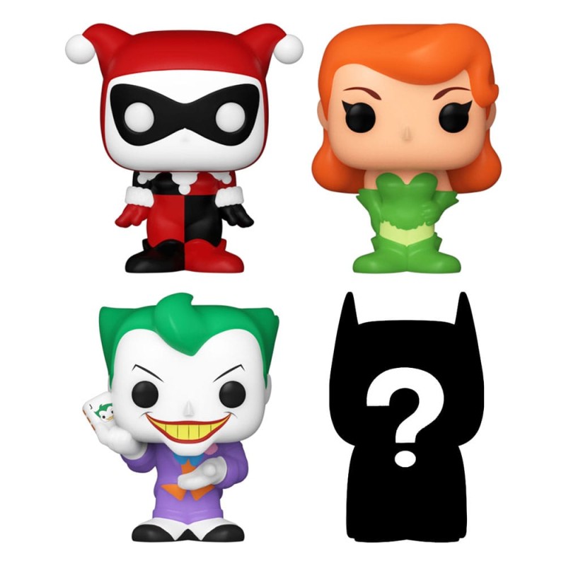 DC pack 4 figurines Bitty POP! Vinyl Harley Quinn 2,5 cm | 0889698713139