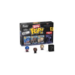 Marvel pack 4 figurines Bitty POP! Vinyl Captain America 2,5 cm