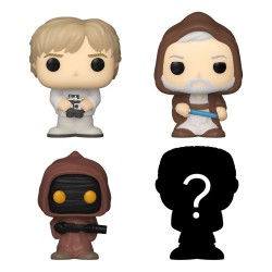 Star Wars pack 4 figurines Bitty POP! Vinyl Luke 2,5 cm