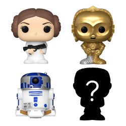 Star Wars pack 4 figurines Bitty POP! Vinyl Leia 2,5 cm