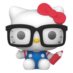 Hello Kitty Figurine POP! Sanrio Vinyl Hello Kitty Nerd 9 cm