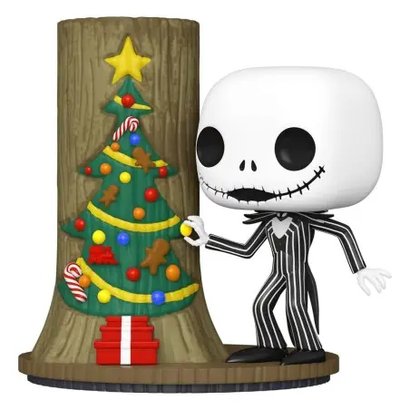 L´étrange Noël de Mr. Jack 30th POP! Deluxe Vinyl figurine Jack w/C.Town Door 9 cm | 0889698723107