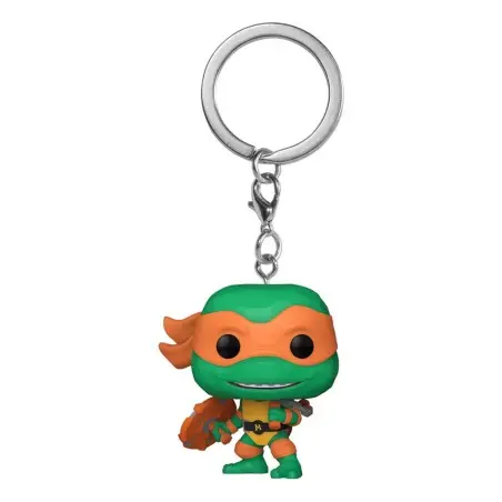 Tortues Ninja présentoir porte-clés Pocket POP! Vinyl Michelangelo 4 cm (12) | 0000093717382