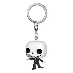 L´étrange Noël de Mr. Jack 30th présentoir porte-clés Pocket POP! Vinyl Formal Jack 4 cm (12)