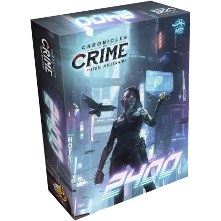 jeu : Chronicles of Crime Millenium - 2400
éditeur : Lucky Duck Games
version française