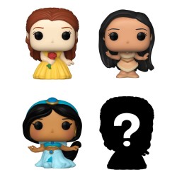 Disney Princesses pack 4 figurines Bitty POP! Vinyl Belle 2,5 cm