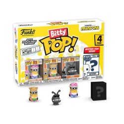 Minions pack 4 figurines Bitty POP! Vinyl Young Gru 2,5 cm