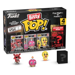 Five Nights at Freddy's pack 4 figurines Bitty POP! Vinyl Foxy 2,5 cm