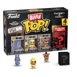 Five Nights at Freddy's pack 4 figurines Bitty POP! Vinyl Nightmare Bonnie 2,5 cm