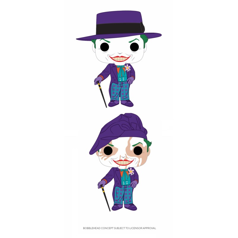 Batman 1989 assortiment POP! Heroes Vinyl figurines Joker 9 cm (6) | 0889698477093