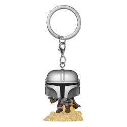 Star Wars The Mandalorian présentoir porte-clés Pocket POP! Vinyl The Mandalorian 4 cm (12)