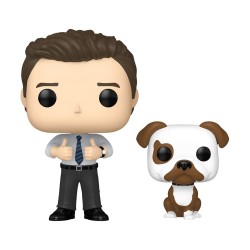 Parks and Recreation 15th Anniversary POP & Buddy! Vinyl figurine Chris&Champion 9 cm 