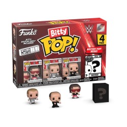 WWE pack 4 figurines Bitty POP! Vinyl Bret Hart 2,5 cm