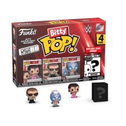 WWE pack 4 figurines Bitty POP! Vinyl Razor Ramon 2,5 cm