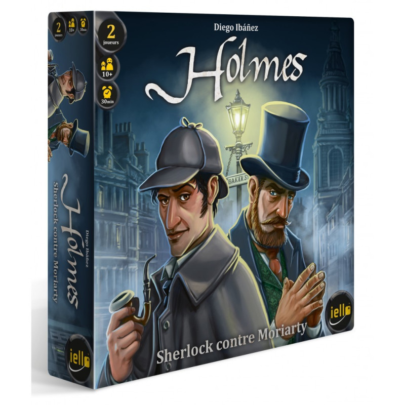 jeu : Holmes - Sherlock contre Moriarty éditeur : Iello version française
