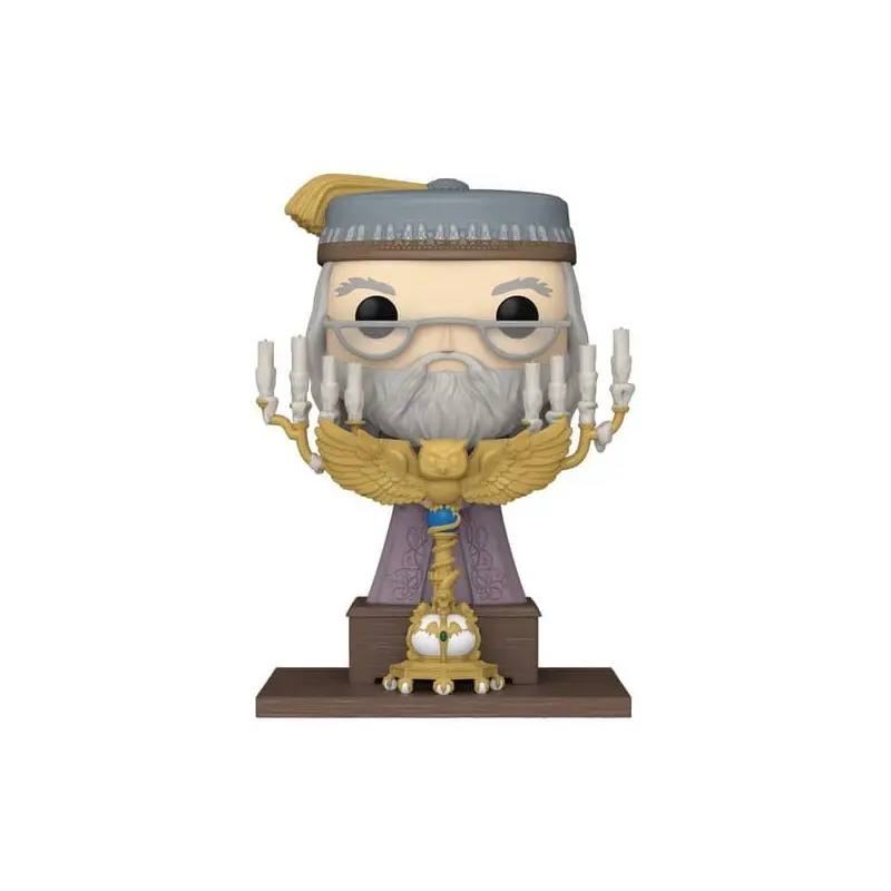 Harry Potter POP! Deluxe Vinyl figurine Deluxe Dumbledore w/Podium 12 cm | 0889698760027