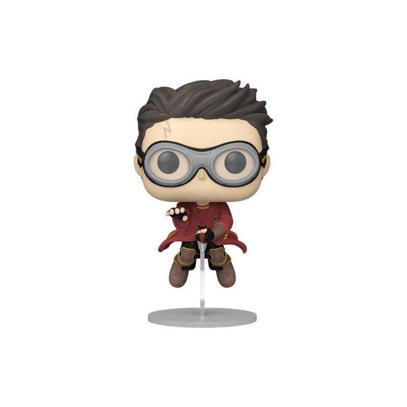 Harry Potter POP! Movies Vinyl figurine Harry w/Broom(Quidditch) 9 cm  | 0889698760034