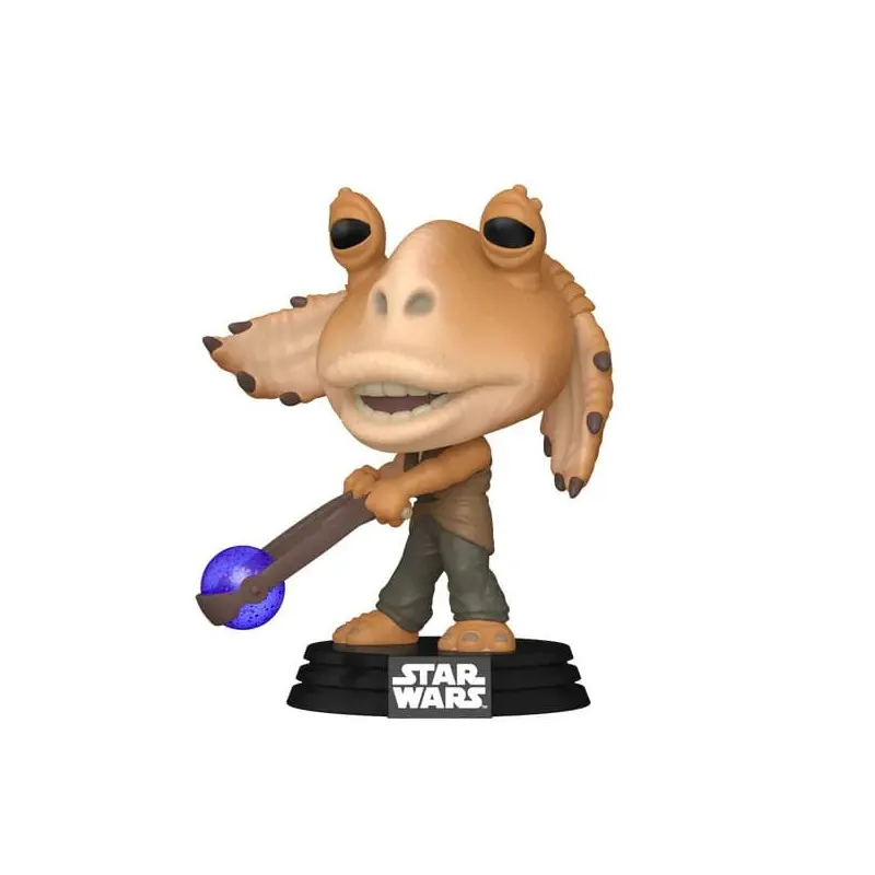 Star Wars, épisode I : La Menace fantôme Anniversary POP! Vinyl figurine Jar Jar Binks w/ Booma Balls 9 cm | 0889698760171