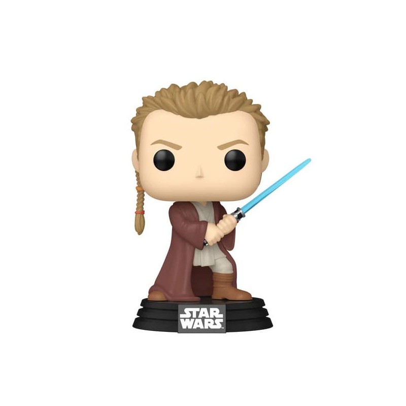 Star Wars, épisode I : La Menace fantôme Anniversary POP! Vinyl figurine Obi-Wan(Young) 9 cm | 0889698760188